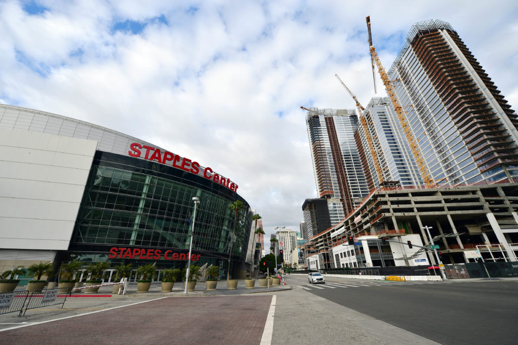 staples center