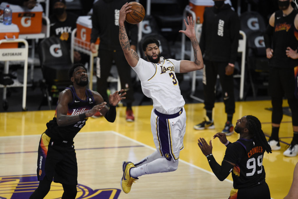 lakers suns anthony davis